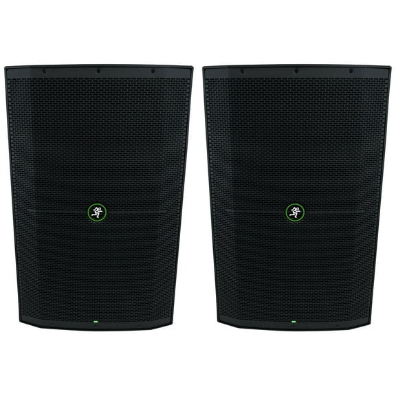 (2) Mackie Thump215XT 15" 1400 Watt Powered Active DJ PA Speakers Thump 212XT