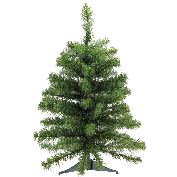 2' Medium Natural Two-Tone Pine Artificial Christmas Tree - Unlit