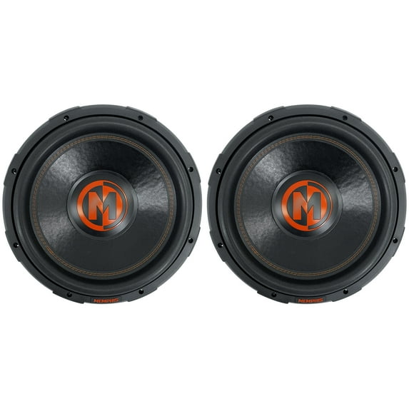 (2) Memphis Audio MJP1544 15" 1500w MOJO Pro Car Audio Subwoofers DVC 4 ohm Subs