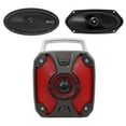 thumbnail image 1 of (2) Memphis Audio PRX410 4x10" 100w 2-way Car Speakers w/Pivot Tweeters+ROCKBOX, 1 of 11