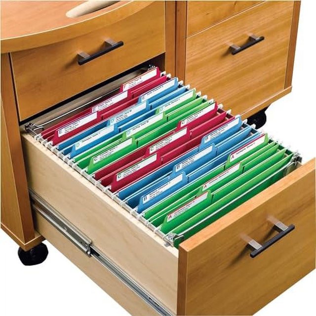 (2) Metal Hanging File Folder Frames (Letter9" High x 12" Wide