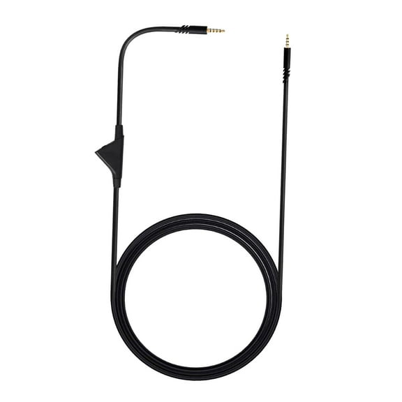 2 Meter Audio Line Cord Cable for Astro A10 A40 Headset, with Volume Control and Inline Mute Function