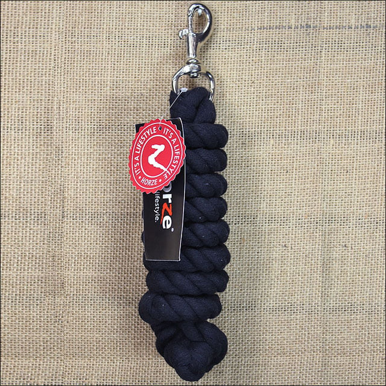 Horze Price-z Capezzina In Cotone 2 Metri - Blu Scuro (Db) Per Uso Quotidiano - 6