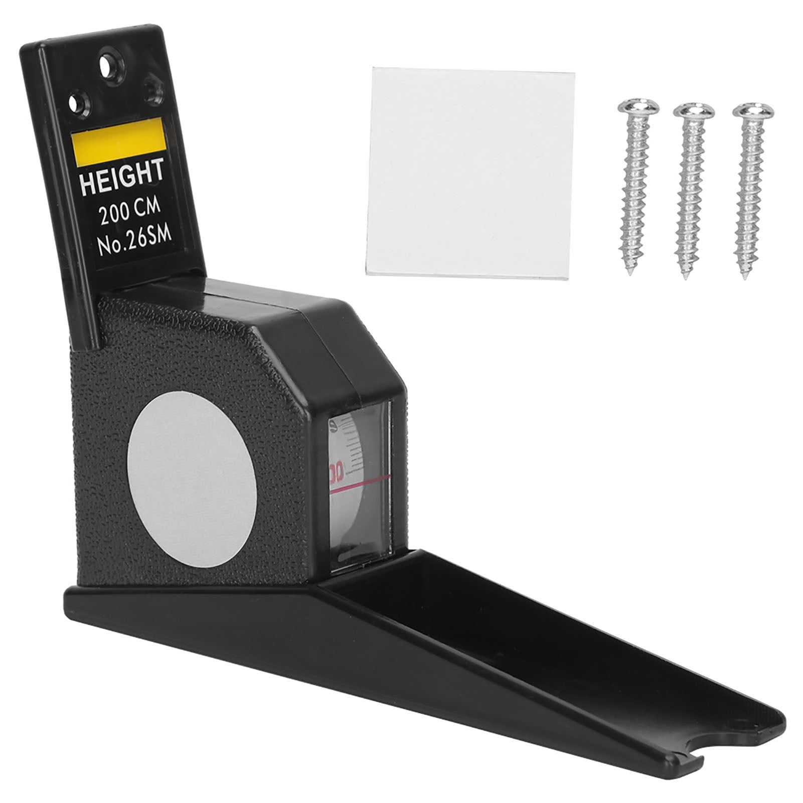 2 Meters Height Stature Meter Retractable Measuring Tape Ruler Metal