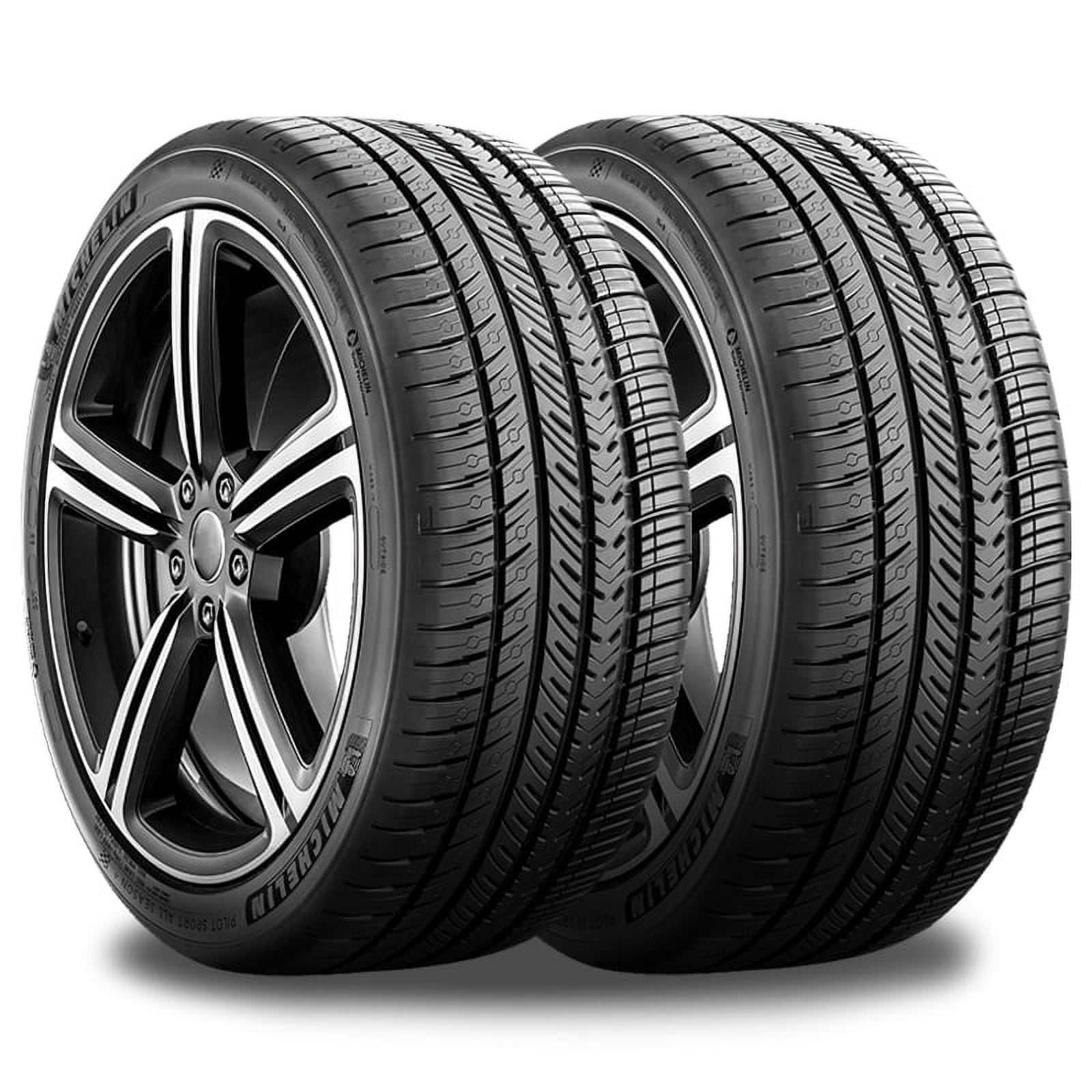 2 Michelin Pilot Sport All Season 4 245/45R17 99Y 45000 Mile Warranty 540AAA MH81624 / 245/45/17 / 2454517