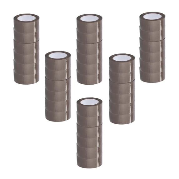 SSBM 1.88 Inch x 110 Yards (330 Feet) Tan Carton Sealing Tape, Packing & Storage, 2 Mil Thick, Pack of 36 Rolls