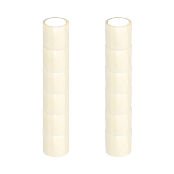 SSBM 5.7" x 71 Yards (216 Feet) Clear Acrylic Label Protection Tape, Packaging & Sealing, 2 Mil, Pack of 24 Rolls