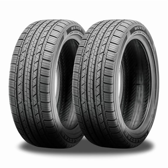 2 Milestar MS932 Sport 245/40R20 99W XL All Season Performance 50K Mileage Tire 24085007 / 245/40/20 / 2454020