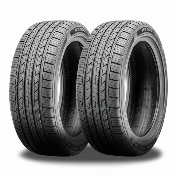 2 Milestar MS932 Sport 255/40R19 100W XL All Season Performance 50K Mileage Tire 24849005 / 255/40/19 / 2554019