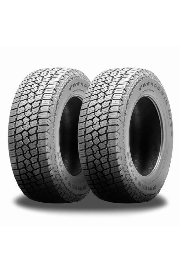 2 Milestar Patagonia A/T R 265/75R16 123/120Q All Terrain 10 PLY+50K Mi Warranty 22279045 / 265/75/16 / 2657516