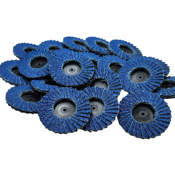 2" Mini Flap Discs Quick Change Sanding Disc- 30 Pack - 60 Grit