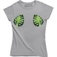 thumbnail image 1 of 2 Mini Leaves Tropical Image - Save The Enviroment Men's T-Shirt, 1 of 4