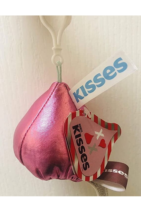 2 Mini Plush Soft Stuffed Pink Hershey Kisses Keychain Key Chain Backpack Clip Prom Valentines Love Gift New2 Mini Plush Soft Stuffed Pink Hershey Kisses Keychain Key Chain Backpack Clip Prom Valen