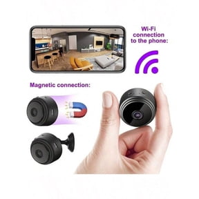 2 Mini Surveillance Cameras, 1080P Security Cameras With Motion Detection, Suitable For Indoor & Outdoor Use, Home Security And Office Monitoring Equipment.