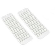 2 Mini tiny Ice Cube Trays Easy Twist BPA Free Tiny Ice Cold Drinks
