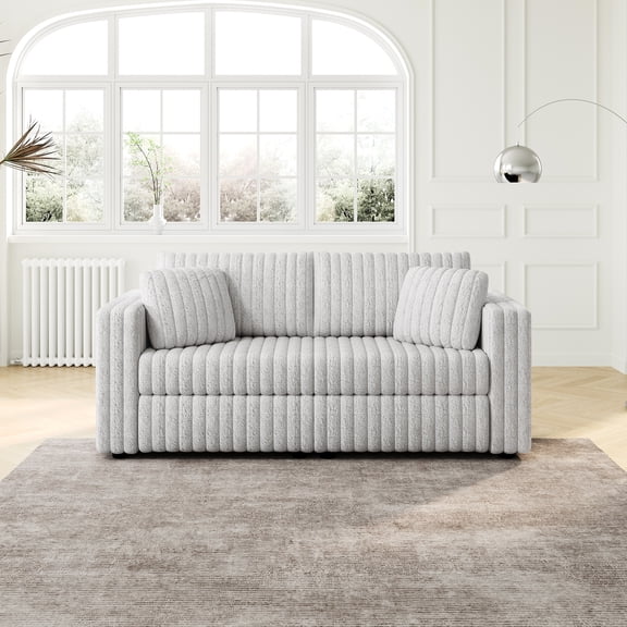 2 Modular In Gray. Strong Metal Construction. High Sponge. Modern Comfortable . Freely Assembled 75.6" Gray - Stylish And Practical. Materials Durability. Combinations For Versatile Use. Soft Cozy