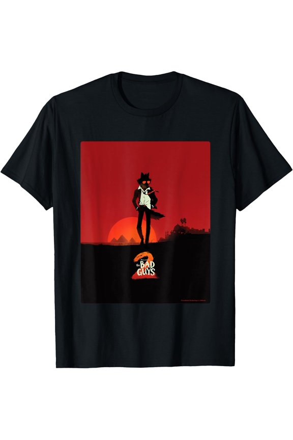 2 Mr. Wolf Poster Style T-Shirt, Unisex T-Shirt