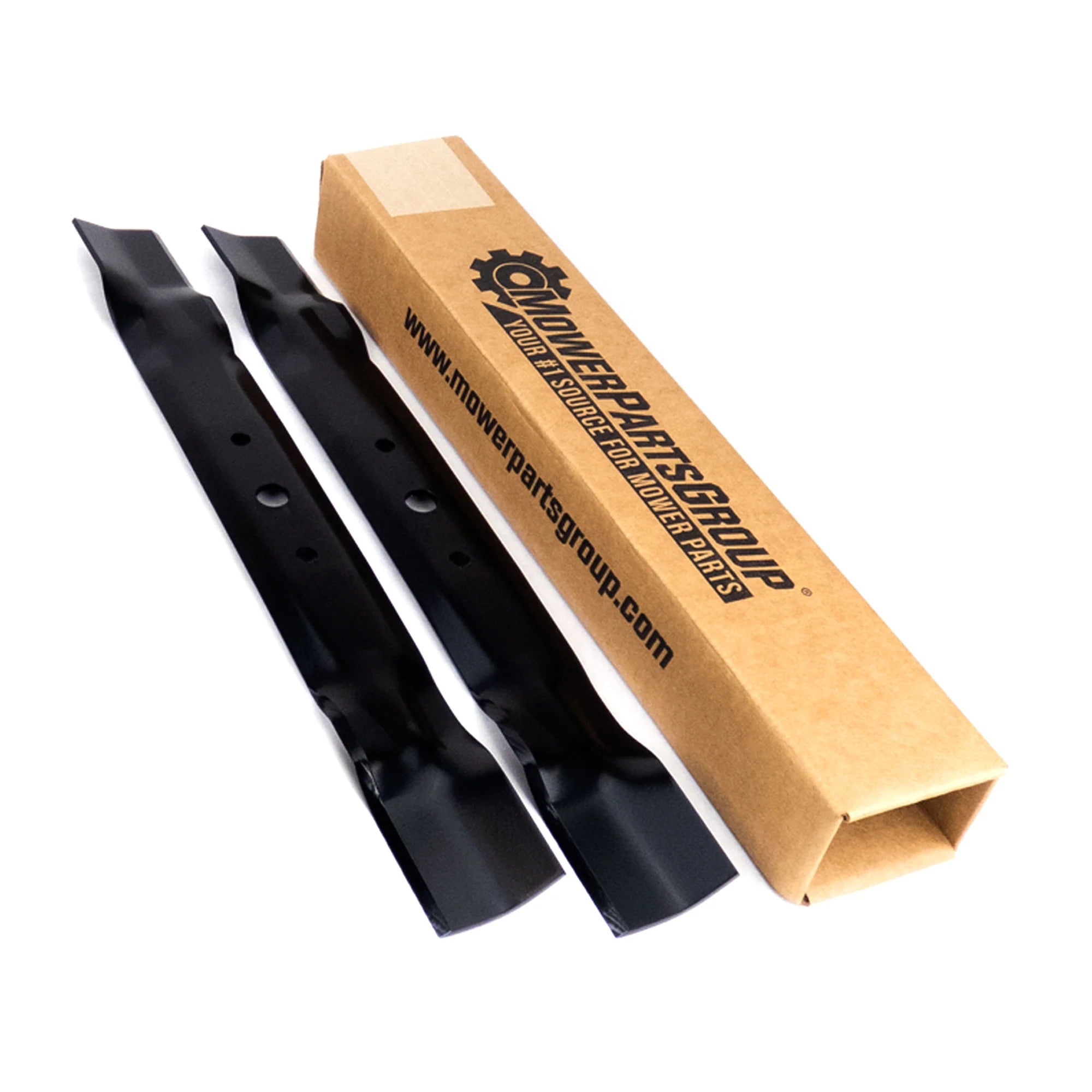 2 Mulching Blades Fits John Deere 42 GX20249 GX20433 GY20567
