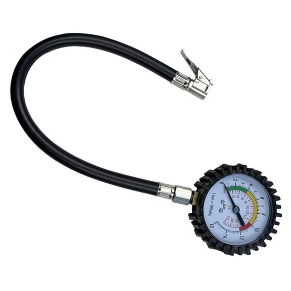 2. Multi-Unit Tire Pressure Meter with Shockproof Design and KPA Conversion Display