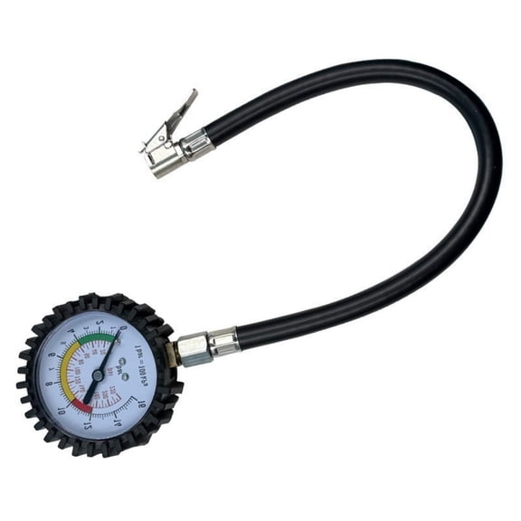 2. Multi-Unit Tire Pressure Meter with Shockproof Design and KPA Conversion Display