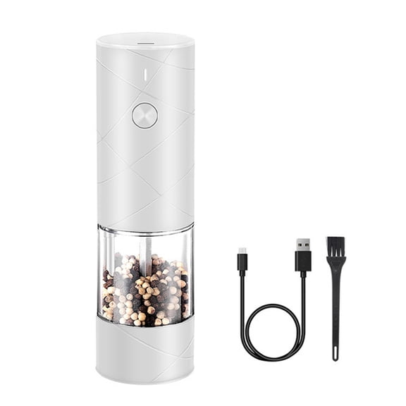 2. Multifunctional Cordless Grinder for Coffee & Seasonings, Rechargeable, Ceramic with LED Light, Adjustable Settings