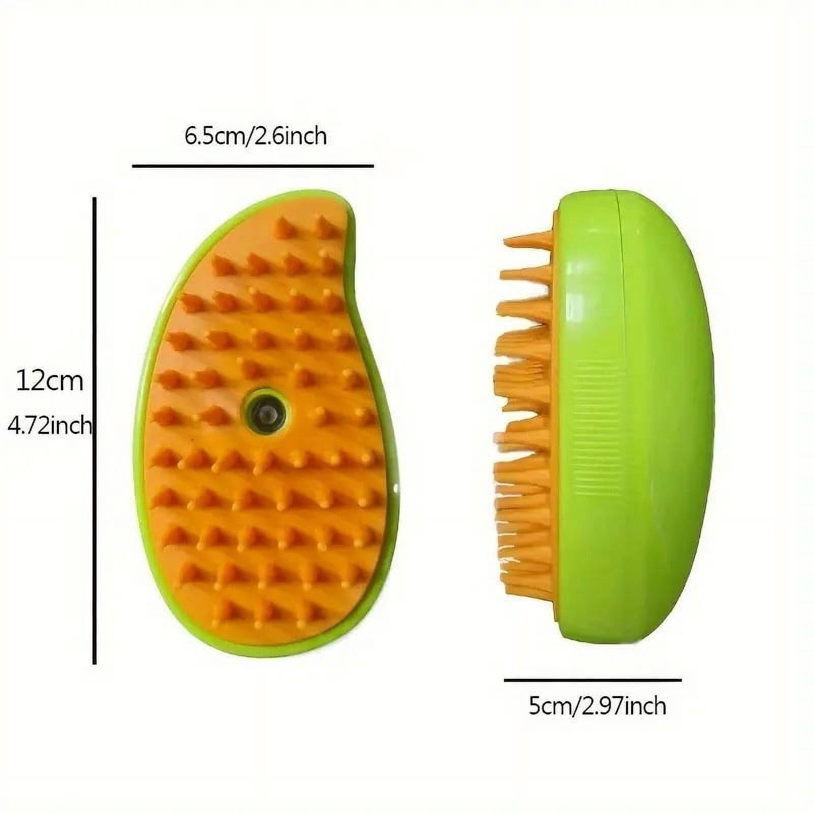 2 Multifunctional Pet Steam Brushes 3-in-1 Self-Cleaning for Cat and Dog Hair