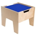 thumbnail image 1 of 2-N-1 Activity Table with Blue DUPLO Compatible Top - RTA, 1 of 1