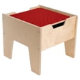 thumbnail image 1 of 2-N-1 Activity Table with Red DUPLO Compatible Top - RTA, 1 of 1