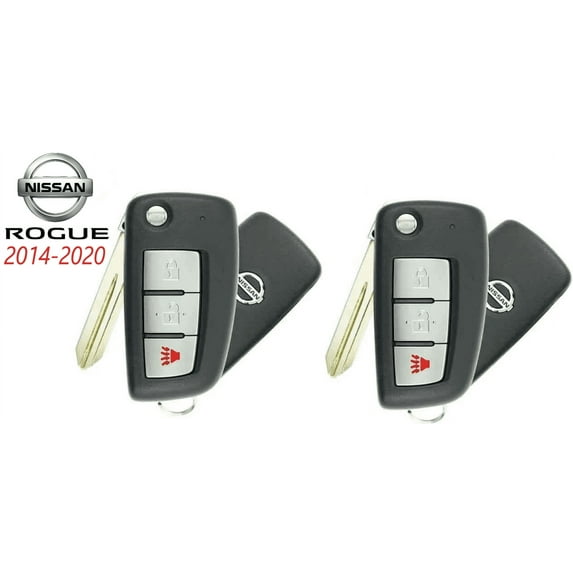 2 NEW 2014-2020 Rogue S 3 Button Flip Key CWTWB1G767