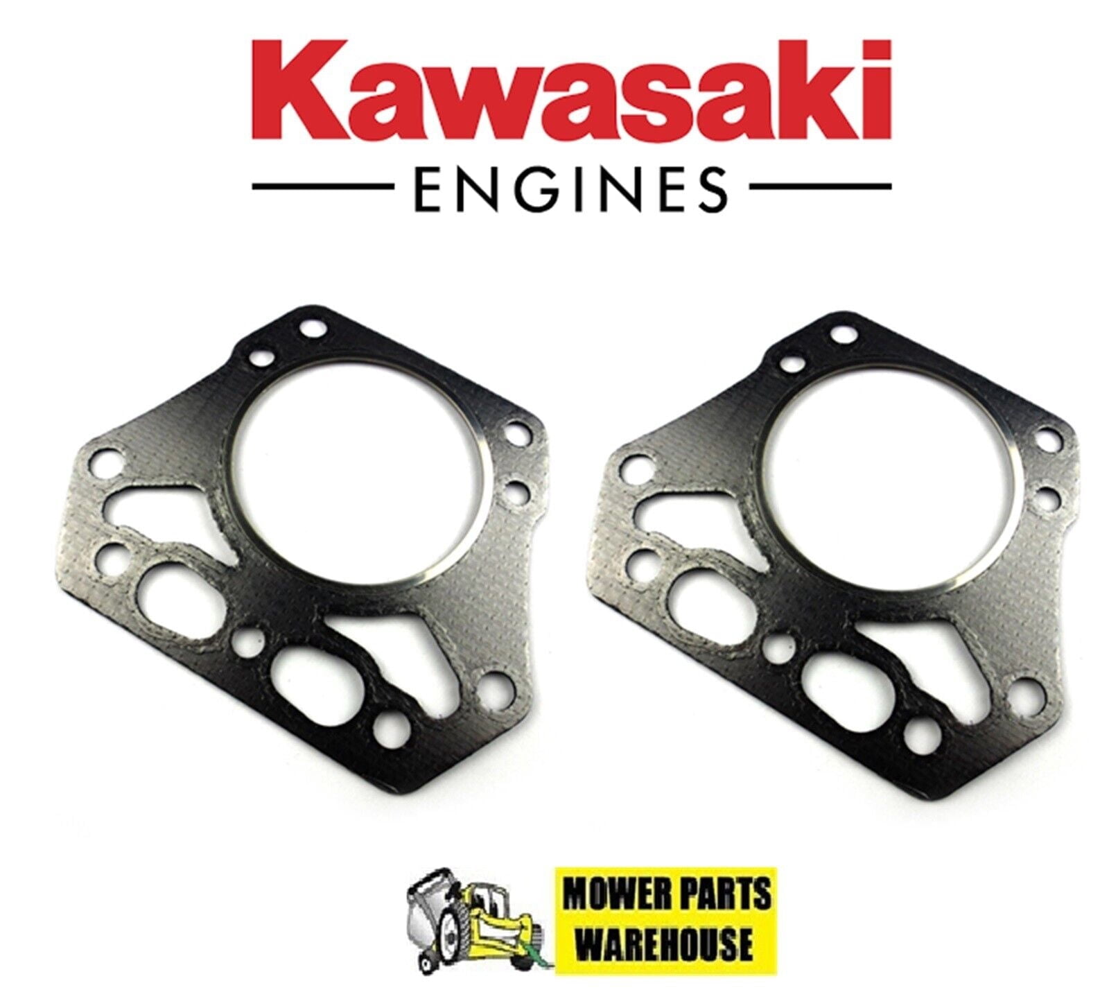 2 NEW GENUINE OEM KAWASAKI 11004-7006 HEAD GASKETS FOR FH601V FH641V FH680V
