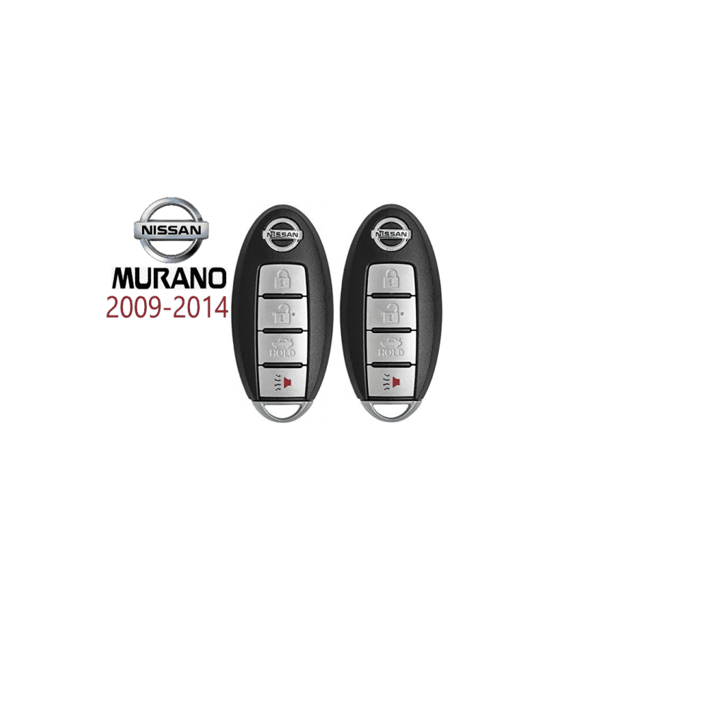 2 NEW Murano 2009-2004 4 Button KEYLESS REMOTE SMART KEY FOB KR55WK49622 VLS