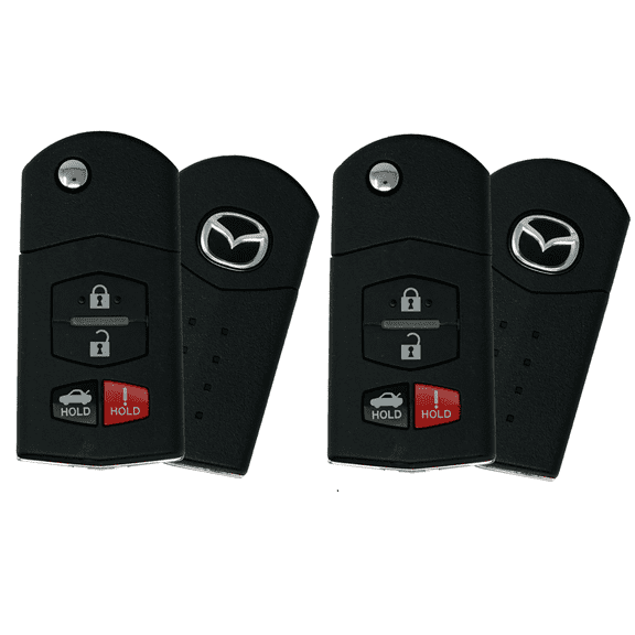 2 NEW Remote Flip Key For MAZDA 6 2006 2007 2008 KPU41788 VLS