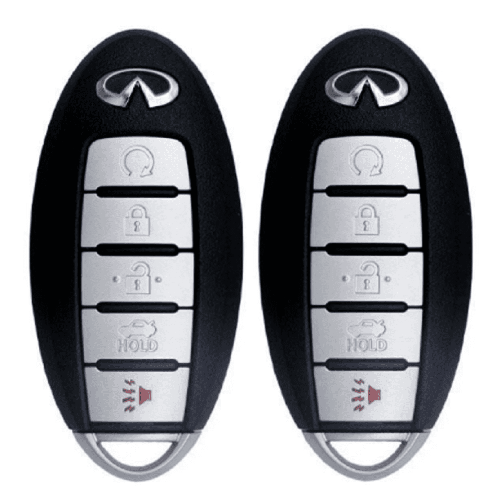 Keymall Replacement Key Fob For Infiniti Q50 2014-2016 - 4-Button Remote With 4A Chip, FCC ID KR5S180144203