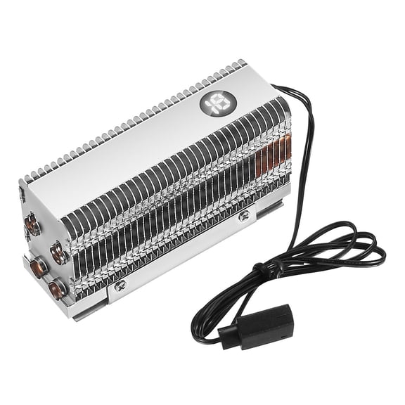 2. NVMe SSD Cooler Featuring Copper Heat Pipes, Thermal Screen, and Quiet