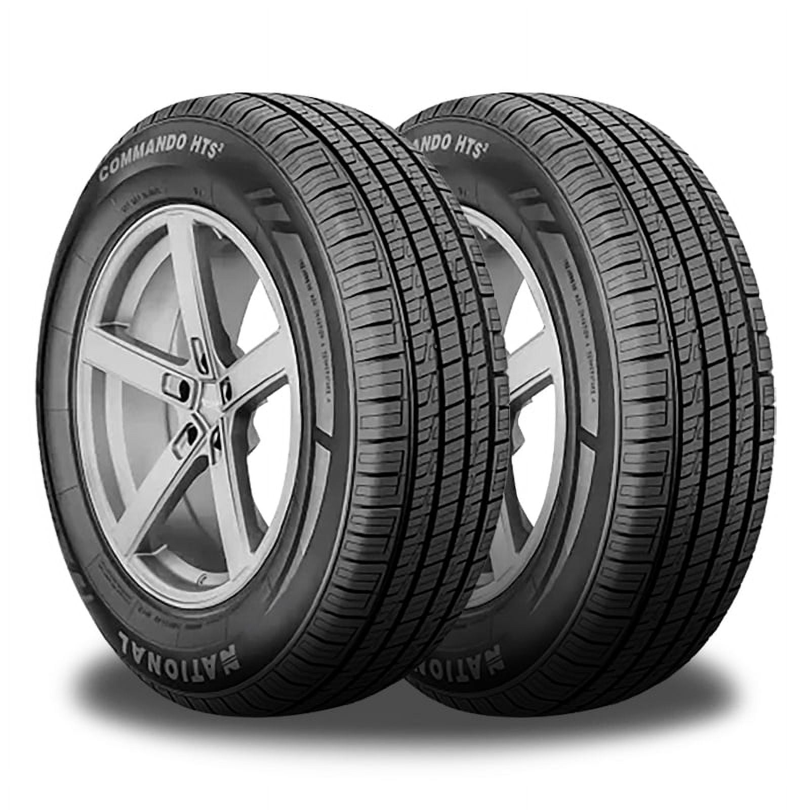 2 National Commando HTS 2 245/70R17 110T Highway Traction All Season 600AAA NCT89 / 245/70/17 / 2457017