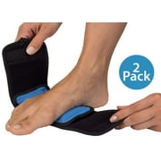 2 NatraCure Cold Pack Wraps with Straps - Reusable Gel Ice Pack for Injuries and Pain - 2 PK