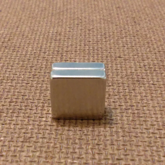 2 Neodymium 1/4 X 1/4 X 1/16 Inches Block/Bar Magnet.
