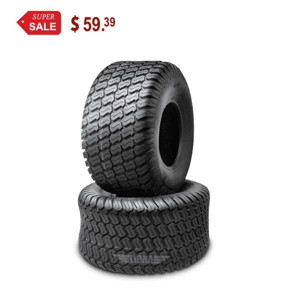 2 New 16x6.50-8 Lawn Mower Tractor Cart Turf Tires P332 -13019