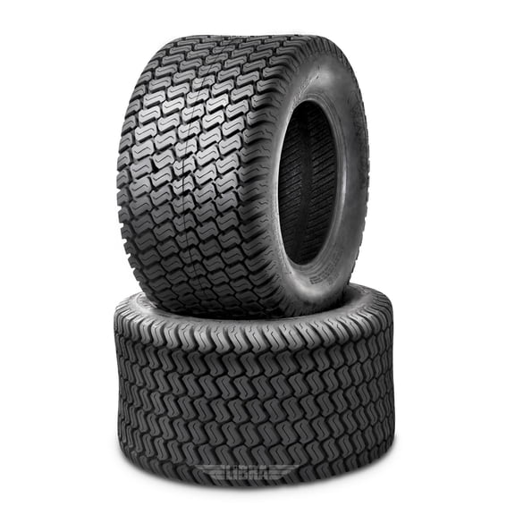Wanda 24x12-12 Lawn Mower Tractor Turf Tires P332 /4PR - 13051, Set of 2