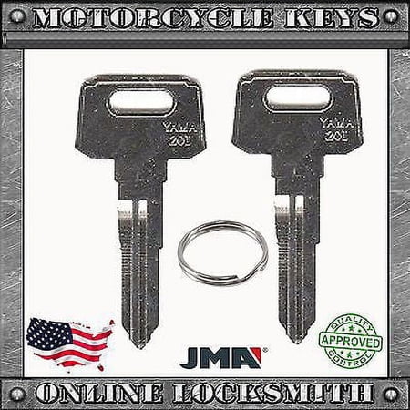 2 New Blank Key For Yamaha & Suzuki Motorcycles Codes: E32010-E79897 - YH50