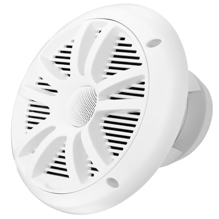 BOSS Audio Systems MR6W Marine 6.5” Speakers, 180 Watts Per Pair, 2 Way