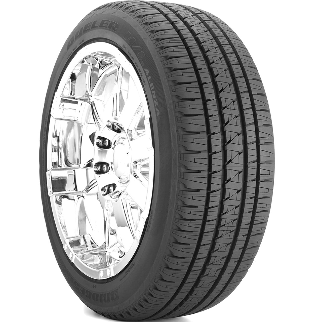 2 New Bridgestone Dueler HL Alenza All-Season Tires - 275/60R18 113H