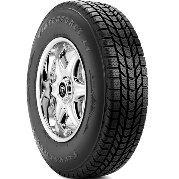 2 New Firestone Winterforce LT Snow Tires - LT225/75R16 115R LRE 10PLY
