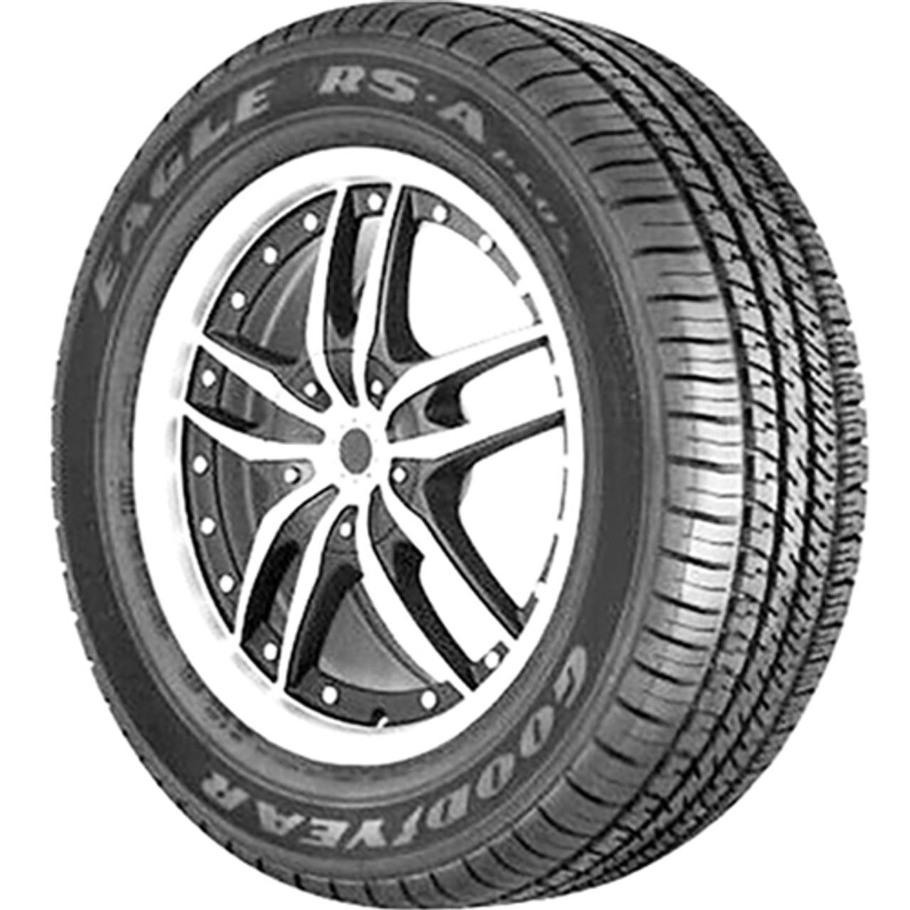 2 New Goodyear EAGLE RS A AllSeason Tires 255/45R20 101V