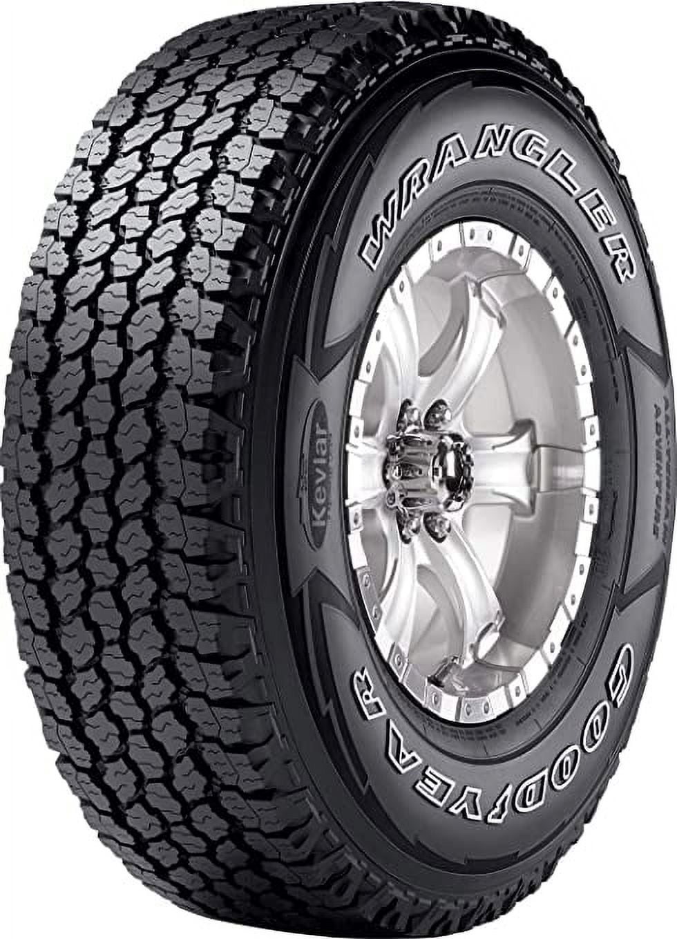 2 New Goodyear Wrangler AT ADV Kevlar AllTerrain Tires 275/65R18