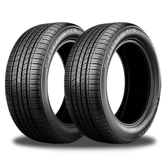 2 New Kumho Solus KH16 235/60R17 102T All Season Grand Touring 60000 Mile Tires 1730713 / 235/60/17 / 2356017