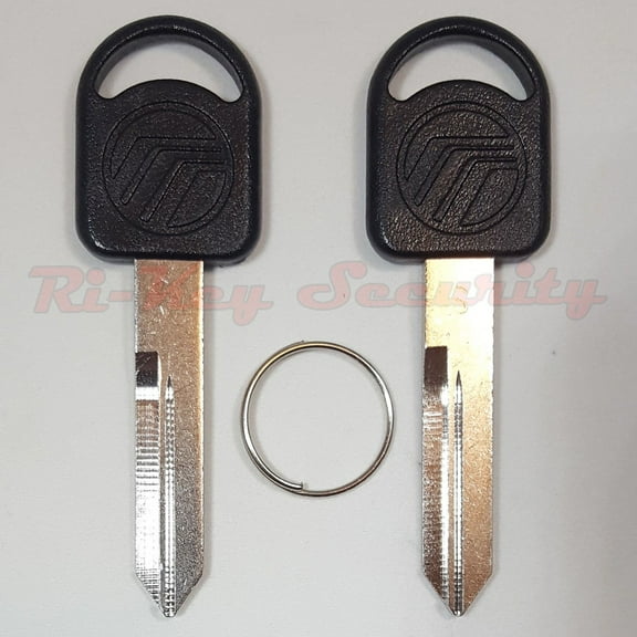 2 New Original OEM Non-Transponder Ignition Keys For Mercury Vehicles With Logo