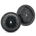 thumbnail image 1 of PYLE PLMR51B - 5.25 Inch Dual Marine Speakers - 2 Way Waterproof and Weather Resistant Outdoor Audio Stereo Sound System with 100 Watt Power, Polyprone Cone and Cloth Surround - 1 Pair -(Black), 1 of 4