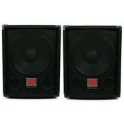 2 New Rockville SBG1128 12" 1200 Watt Passive Pro DJ Subwoofers Subs