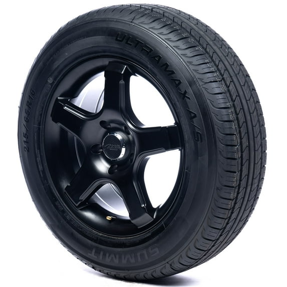2 New Summit UltramaX A/S All-Season Tires - 215/60R15 94H Fits: 2000 Chevrolet Malibu LS, 2004 Oldsmobile Alero GX